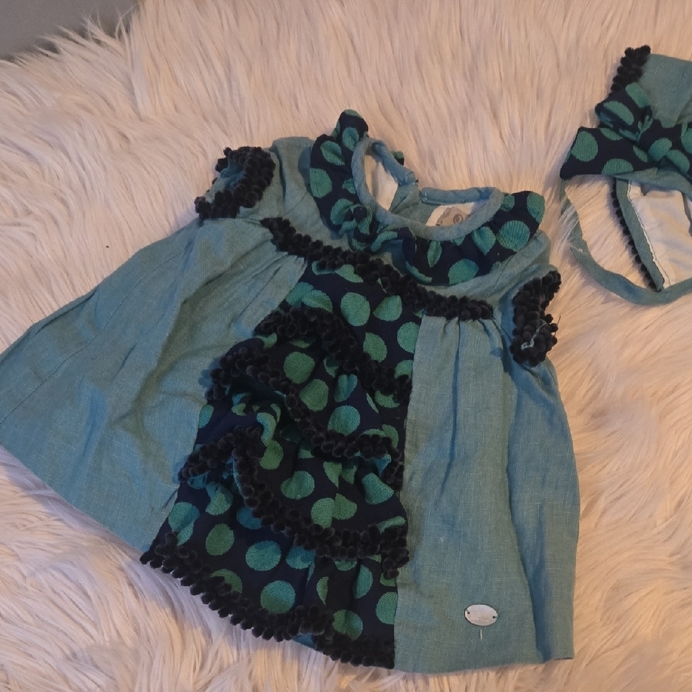 Baby Girl Dress Sz 6 M
